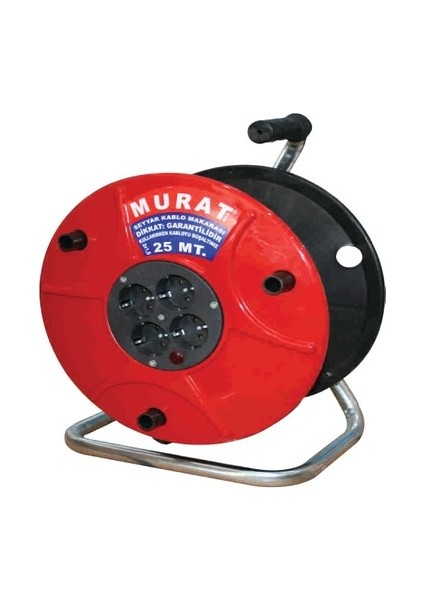 Makaralı Uzatma Kablosu 3 x 1,5 35 Metre