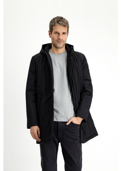 Slim Fit Dar Kesim Kapüşonlu Spor Şişme Kaban indirimleri