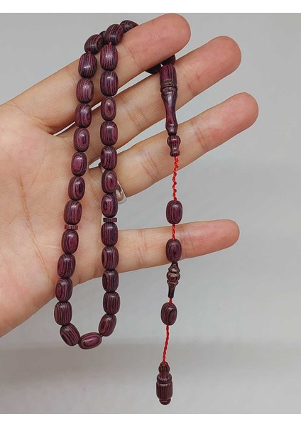 Kafur Ağacı Kapsül Kesim 33LÜK Tesbih 6*9mm (55820) indirimleri