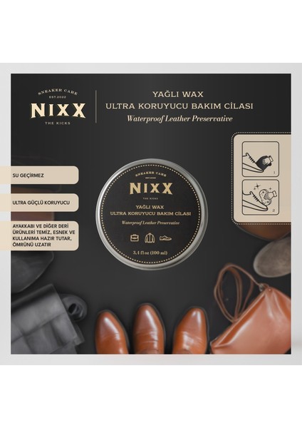 NX903 - Yağlı Wax Bakım Cilası | Ultra Koruyucu