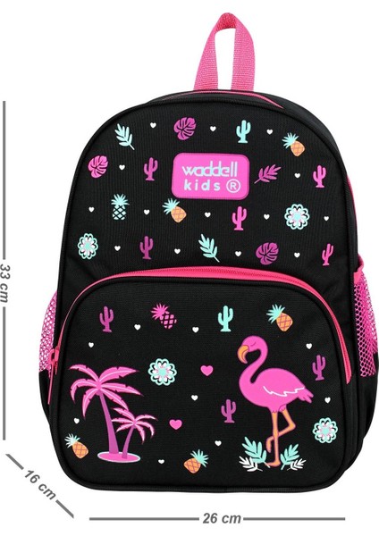 Flamingo Desenli Anaokulu Kreş Sırt Çantası 24118