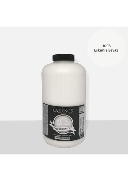 Hybrid (Hibrit) Multisurface Boya 2 Litre Eskimiş Beyaz H-003 fiyatları