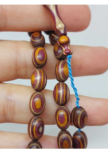 Kafur Ağacı Badem Kesim 33LÜK Tesbih 6.5*9mm (55830) fiyatları