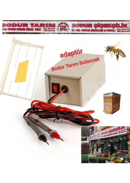 Bodur Tarım Bulancak Elektirikli Arı Petek Çerçeveye Mum Bağlama Adaptörü - Regülatör fiyatları