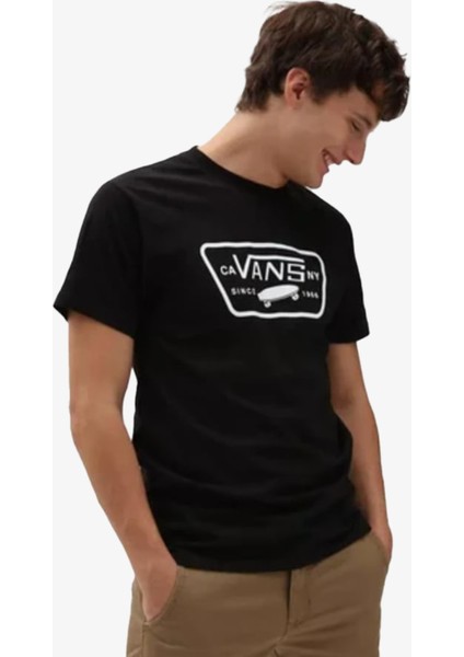Full Patch Men Siyah T-Shirt VN000QN8Y281