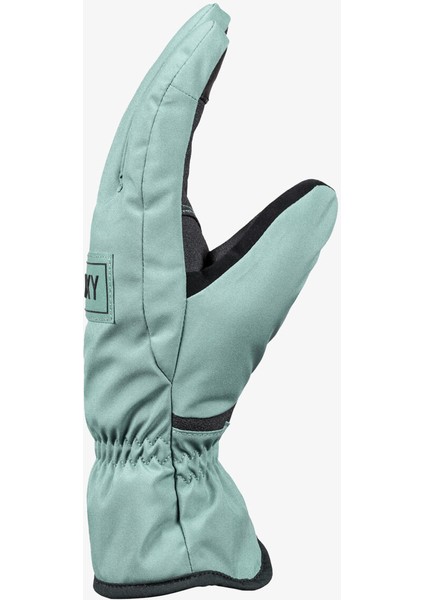 Freshfield Kadın Yeşil Kayak-Snowboard Eldiveni ERJHN03253-BPF0