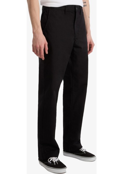 Authentic Chino Relaxed Men Siyah Pantolon VN000HZBBLK1
