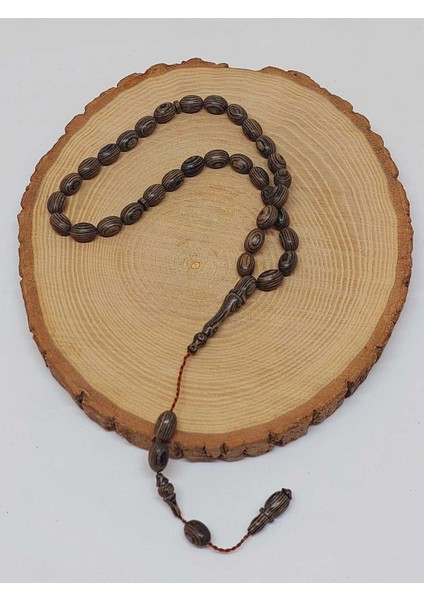 Kafur Ağacı Badem Kesim 33LÜK Tesbih 6.5*9mm (55832) fırsatları