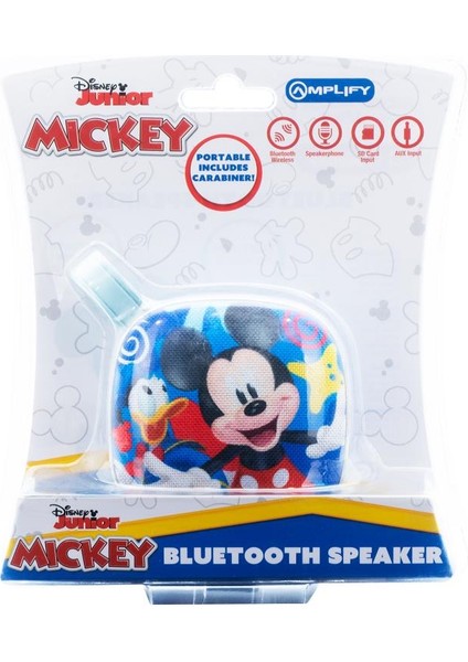 Disney Junior Mıckey Bluetooth Kablosuz Wireless Hoparlör Lisanslı DY-1010-MK