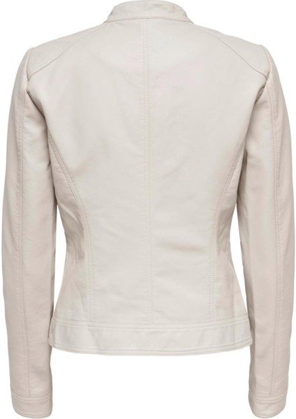 Onlbandıt Faux Leather Bıker Otw Noos Krem fiyatları