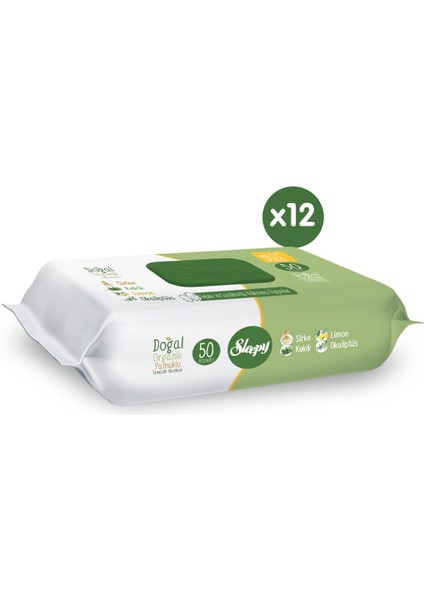 Doğal Organik Pamuklu Temizlik Havlusu 12X50 fiyatları