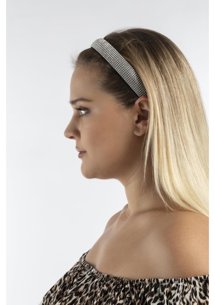 Taşlı Taç Silver