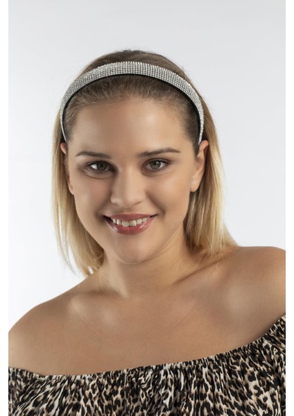 Taşlı Taç Silver