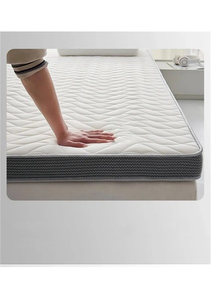 Katlanabilir Tek Kişilik Cotton Yer Yatağı 10 cm Sünger Yatak Fonksiyonel 180 x 200 cm