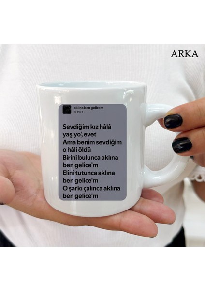 Blok3 Aklına Ben Gelicem Dayanıklı Her Yaşa ve Zevke Uygun Kişiye Özel Kupa Bardaklar fiyatları