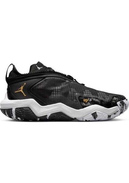 Air Jordan Why Not 6 (Gs) Mid Unisex Basketball Shoes Black Unisex Bilekli Basketbol Ayakkabısı Siyah