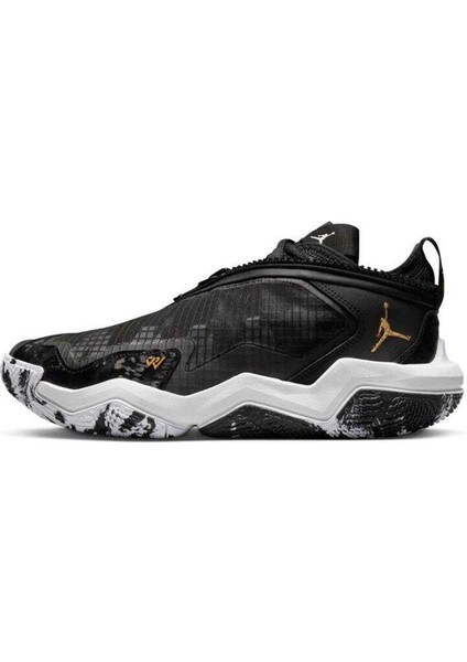 Air Jordan Why Not 6 (Gs) Mid Unisex Basketball Shoes Black Unisex Bilekli Basketbol Ayakkabısı Siyah
