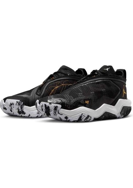 Air Jordan Why Not 6 (Gs) Mid Unisex Basketball Shoes Black Unisex Bilekli Basketbol Ayakkabısı Siyah