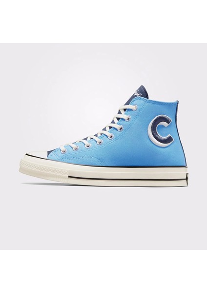 Chuck 70 Letterman Unisex Mavi Sneaker fırsatları