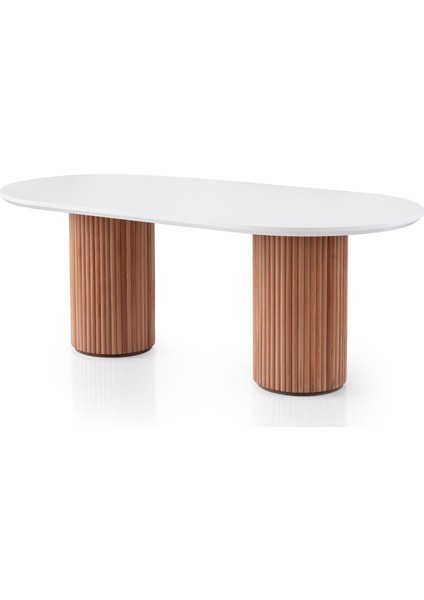 Ece Masa, Elegance Sandalye, Beyaz, 200 x 100 fiyatları