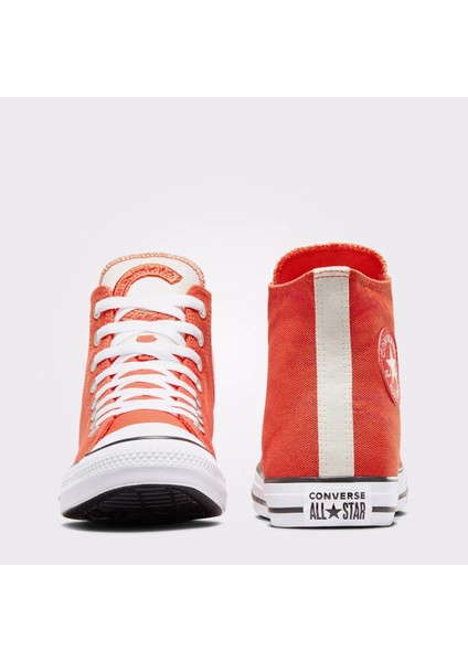 Chuck Taylor All Star Letterman Unisex Turuncu Sneaker fırsatları