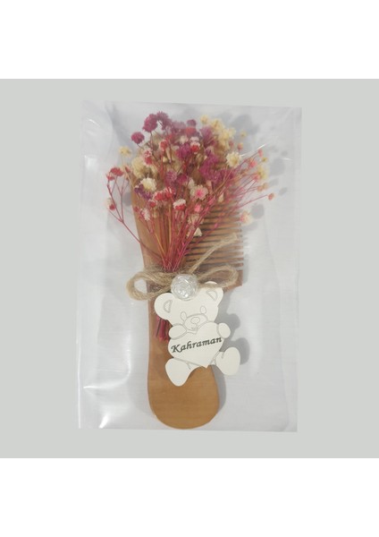 Teknoloji Bebek Yeni Doğan Mevlüt Sünnet Hediyelik Çiçek ve Ayıcık Süslü Tarak 25 Adet fırsatları