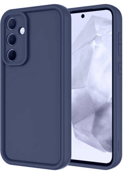 Samsung Galaxy A16 Uyumlu Kılıf Yumuşak Renkli Lansman Silikon Kamera Korumalı Kenarları Çıkıntılı 3D Coffe Desenli