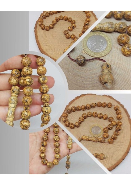 Zencefil Ağacı 33LÜK Tesbih 10MM (55840)