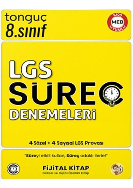 Tonguç Akademi 8. Sınıf Lgs Süreç Denemeleri