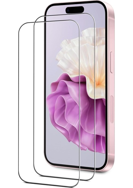 Apple iPhone 16 Plus (6.7'')Uyumlu Ekran Koruyucu Nano Cam 2 Adet