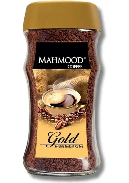 Mahmood Coffee Gold Granül Kahve Cam Kavanoz 100 gr