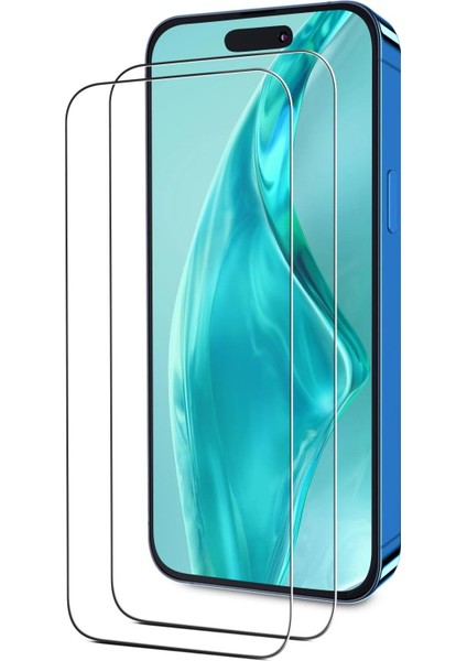 Apple iPhone 16 Pro (6.3 Inc) Uyumlu Ekran Koruyucu Nano Cam 2 Adet