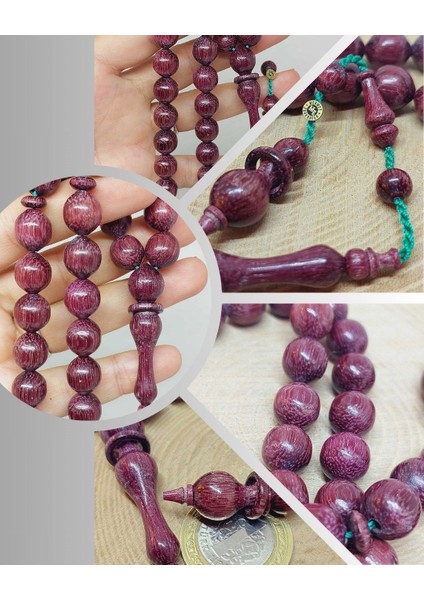 Morgül Ağacı 33LÜK Usta Işçilikli Tesbih 11MM (55842)