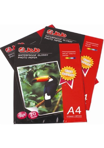 A4 180 gr Fotoğraf Kağıdı 20 Li