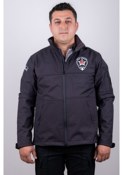 Özel Güvenlik Premium Softshell Mont - Özel Güvenlik Kışlık Mont