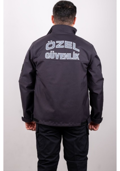 Özel Güvenlik Premium Softshell Mont - Özel Güvenlik Kışlık Mont