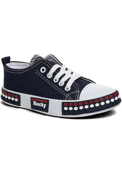 Rck Lacivert Keten Erkek Çocuk Sneaker Spor Ayakkabı fiyatları