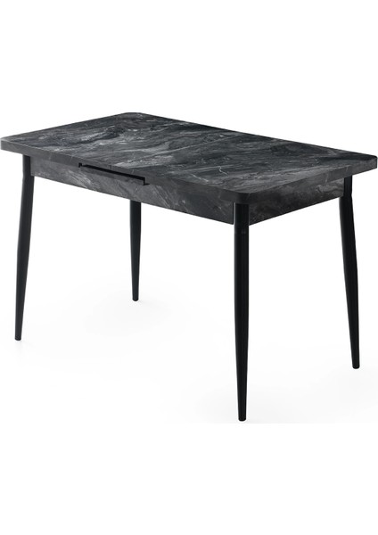 Ay Masa, Siyah Mermer, 120 x 70