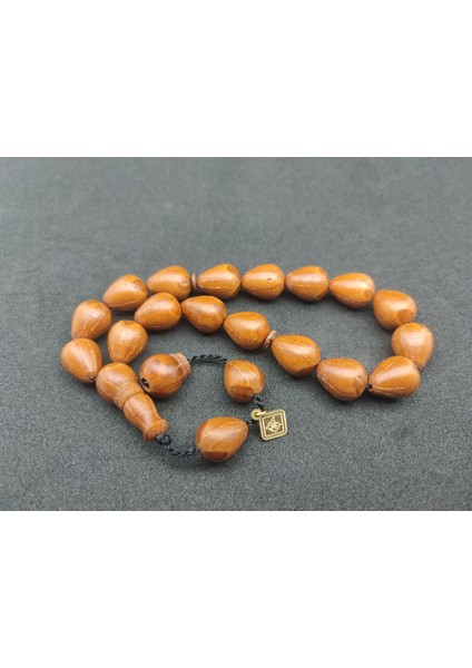 Hakan Kaya Usta Eseri Tamamen El Işi Kuru Torna Maskot Andız Ağacı Sertifikalı 6924