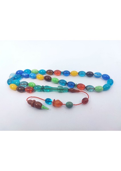 Ahmet Eryılmaz Usta Eseri 0.6 Delim Halkalı Imame 3 Kat Cila Ateş-I Kehribar Sertifikalı 6863