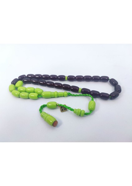 Junaid Hasan Usta Eseri Eski Usül 12 Kat Ipe Dizilmiş Antik Model Sıkma Kehribar Sertifikalı 6853