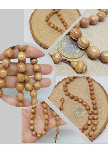 Kör Diken Ağacı Badem Kesim 33LÜK Tesbih 8*11MM (55852)