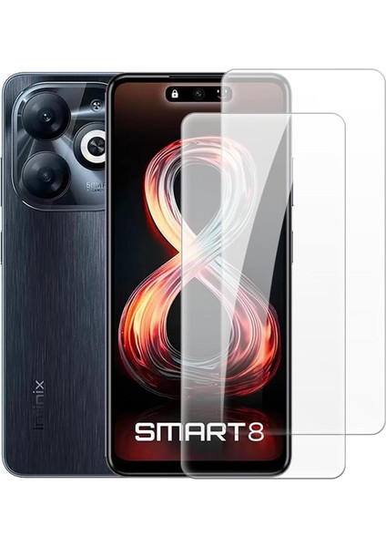 Infinix Smart 8 Pro Uyumlu Ekran Koruyucu Nano Cam 2 Adet
