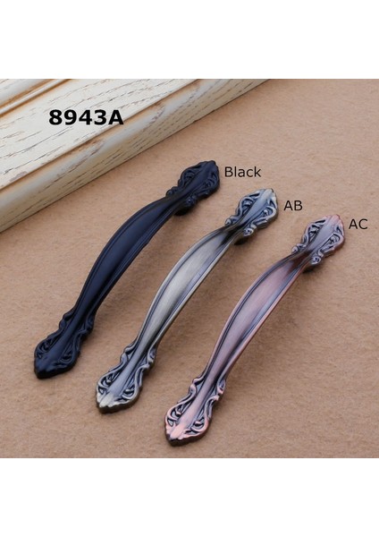 Ac 96 mm Avrupa Çinko Alaşım Dolap Kolları Çekmece Kolları Mutfak Dolabı Kolları Kapı Çeker Beyaz Siyah Mobilya Kolu Donanım (Yurt Dışından) fırsatları