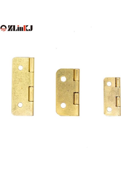 Gold-18X16CM 10PCS Zlinkj Mini Metal Menteşeler Retro Kapı Menteşeleri Menteşe Vidalı Mobilya Menteşeleri 37X25 mm, 30X26 mm, 24X18 mm, 18X16 mm (Yurt Dışından) indirimleri