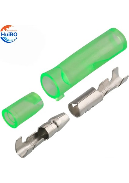 25 Takım (100 Adet) 25/50/100 Takım 3.5 Mermi Terminali Araba Elektrik Teli Konnektörü 3.5 mm Dişi + Erkek + Kılıf Soğuk Pres Sıkma Terminali Yeşil (Yurt Dışından) fırsatları