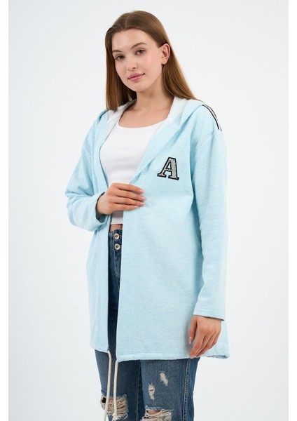 Alexandergardı Kapüşonlu Omuz Detaylı Uzun Hırka (B22-30305) fırsatları