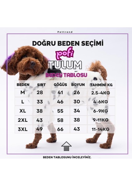 Pofi Panda Peluş Kedi Köpek Tulumu