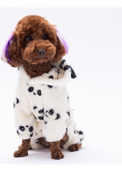 Pofi Panda Peluş Kedi Köpek Tulumu
