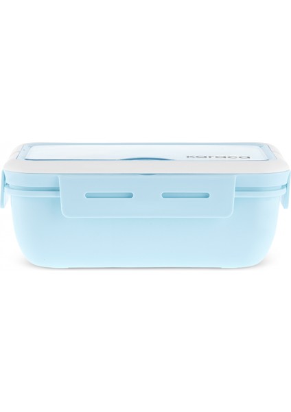 Fusca Çatal Kaşıklı Lunch Box Mavi
